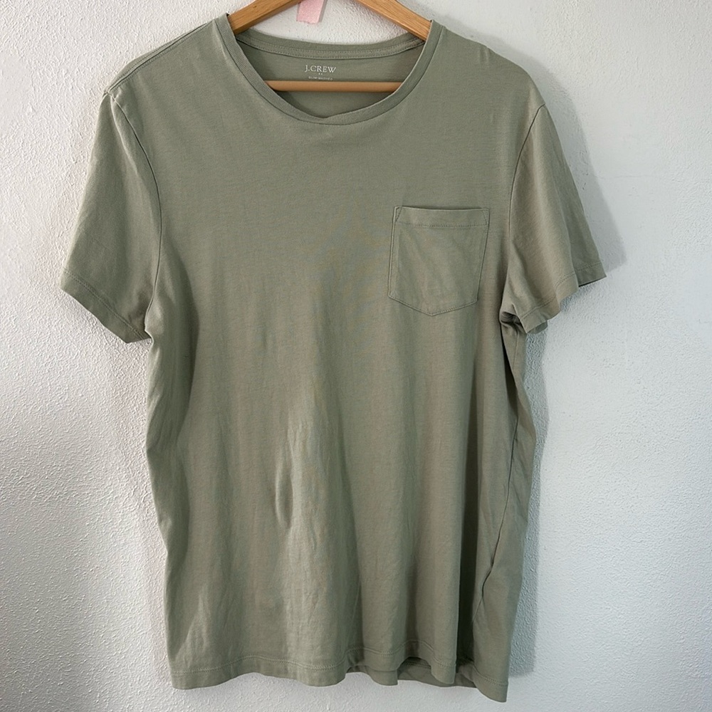 J.Crew Slim Washed Pocket Tee